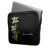 Hübsches Edelewiss-Laptop-Gehäuse Laptopschutzhülle (Vorderseite Links)