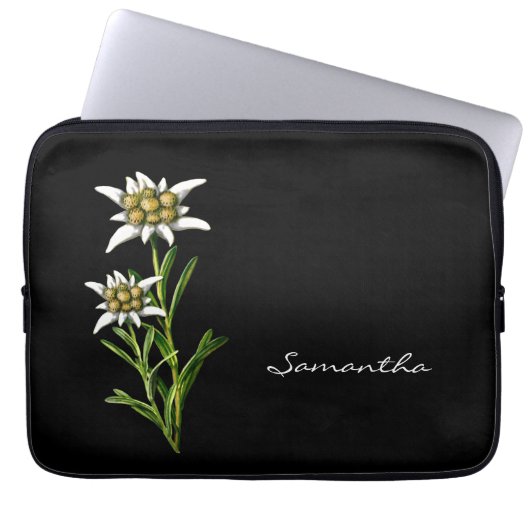 Hübsches Edelewiss-Laptop-Gehäuse Laptopschutzhülle (Vorderseite)