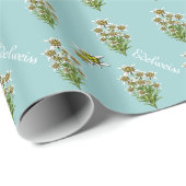 Hübsches Edelweiss-Papier Geschenkpapier (Rolleneckpunkt)