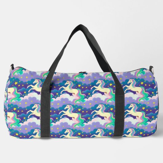 Hübsches Einhorn Duffle Bag (Vorderseite)