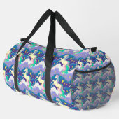 Hübsches Einhorn Duffle Bag (Rechte Ecke)