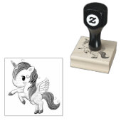 Hübsches Einhorn Gummistempel (Stempel)