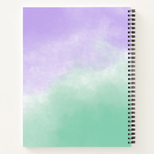 Hübsches Einhorn Notizbuch (Rückseite)