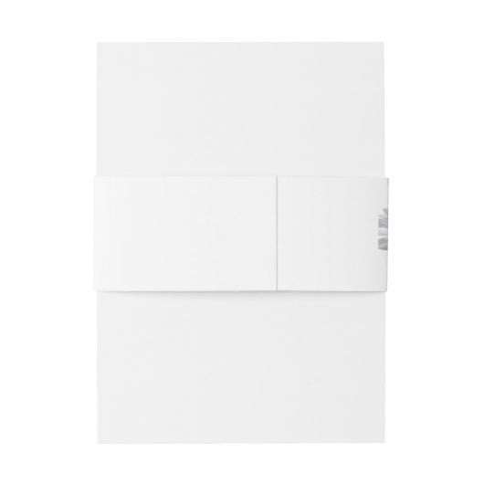 Hübsches Einladungsbanderole (Rückseitenbeispiel)