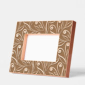 Hübsches, elegantes Foliage Muster, klassisch flor Geätzte Rahmen (Links)