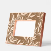 Hübsches, elegantes Foliage Muster, klassisch flor Geätzte Rahmen (Links)