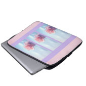 Hübsches elegantes rosa Roses Electronics Bag Laptopschutzhülle (Vorne Knopf)