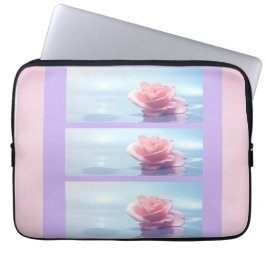 Hübsches elegantes rosa Roses Electronics Bag Laptopschutzhülle