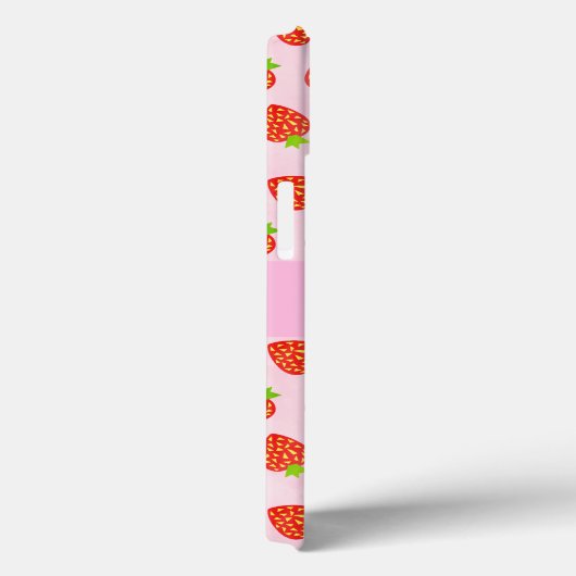 Hübsches Erdbeermuster Personalisiert Case-Mate iPhone Hülle (Rückseite / Rechts)