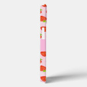 Hübsches Erdbeermuster Personalisiert Case-Mate iPhone Hülle (Rückseite / Rechts)