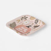 Hübsches erthy Pumpkin Foliage Erntedank Party Pappteller (Gewinkelt)