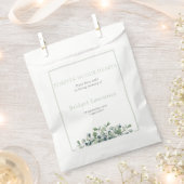 Hübsches Eukalyptus-Begräbnis-Samenpäckchen Geschenktütchen (Ausgeschnitten)