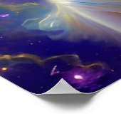 Hübsches Fairy Tanzen im Wind Poster (Ecke)