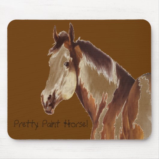 Hübsches Farben-Pferd~ Mousepad (Vorne)