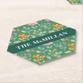 Hübsches, farbiges Blumenmuster Untersetzer (angewinkelt)