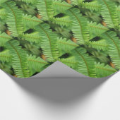 Hübsches Farn Geschenk-Papier Geschenkpapier (Ecke)