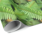 Hübsches Farn Geschenk-Papier Geschenkpapier (Rolleneckpunkt)