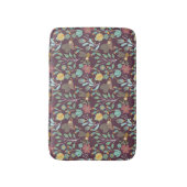 Hübsches Federmuster Badematte (Vorderseite Vertikal)