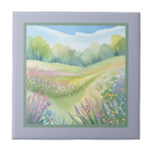 Hübsches Feld Fliese (Vorderseite)