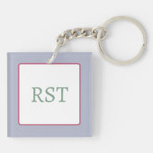 Hübsches Feld Schlüsselanhänger (Rückseite)