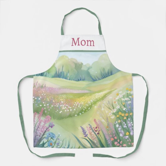 Hübsches Feld Schürze (Vorderseite)