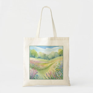 Hübsches Feld Tragetasche
