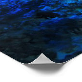 Hübsches Fisch- und Korallenriff Poster (Ecke)