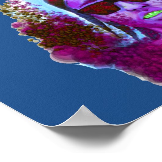 Hübsches Flacko-Poster Poster (Ecke)