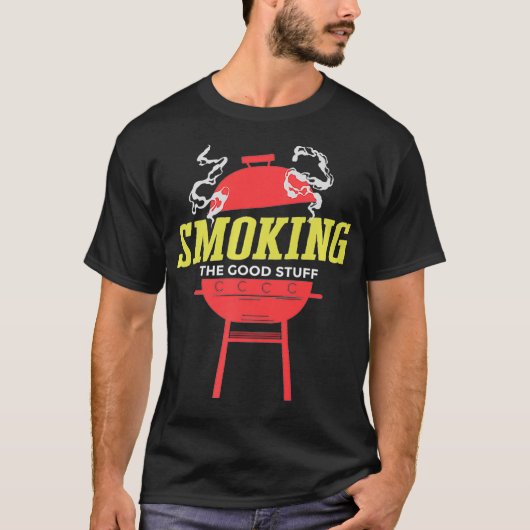 Hübsches Fleisch, Raucherwerk für einen Grillplatz T-Shirt (Vorderseite)