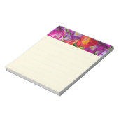 Hübsches florales LIned Notepad Notizblock (Rotiert)
