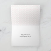 Hübsches florales MOMMA Foto Happy Mütter Day Karte (Innenseite)