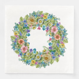 Hübsches florales Party Waren Napkins Serviette