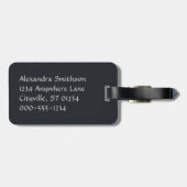 Hübsches Flügeldrachen Gepäckanhänger (Rückseite horizontal)