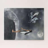 Hübsches Flügeldrachen Puzzle (Horizontal)