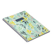 Hübsches Foliage-Muster Notizblock (Rechte Seite)