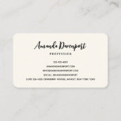 Hübsches Foto einer Lotus-Blume in einem Teich Visitenkarte (Rückseite)