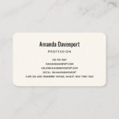 Hübsches Foto einer Lotus-Blume in einem Teich Visitenkarte (Rückseite)