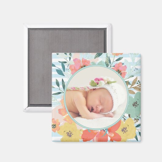 Hübsches Foto für Wasserfarben Magnet (Vorderseite/Rückseite)