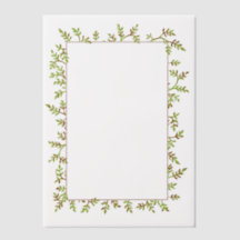 Hübsches Foto oder Textrahmen für Wasserfarben