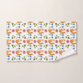 Hübsches Foxy Blumenpastellmuster Badhandtuch Set (Handtuch)