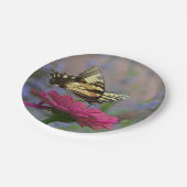 Hübsches Frack Butterfly Pappteller (Schrägansicht)