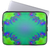 Hübsches Fraktal Design Laptopschutzhülle (Vorderseite)