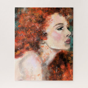 Hübsches Frauenrätsel Puzzle