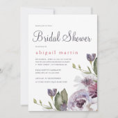 Hübsches Frühlingsfloral Brautparty Einladung (Vorderseite)