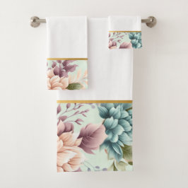 HÜBSCHES FRÜHSTÜCK BADEZIMMER TOWEL SET