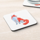 Hübsches Fuchs-Set Untersetzer (Linke Seite)