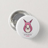 Hübsches Geburtstagsgeschenk für Mama Button (Vorne & Hinten)