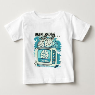 hübsches Gehirnladendesign Baby T-shirt
