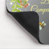 Hübsches Gelbblütengeschäft Mousepad (Ecke)