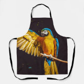 Hübsches Gelbbvögeltier Schürze (Vorderseite)